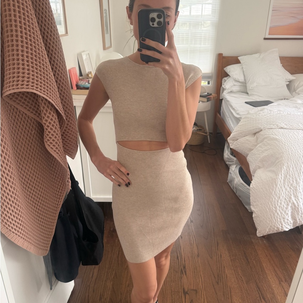 Wilfred Beige Dress